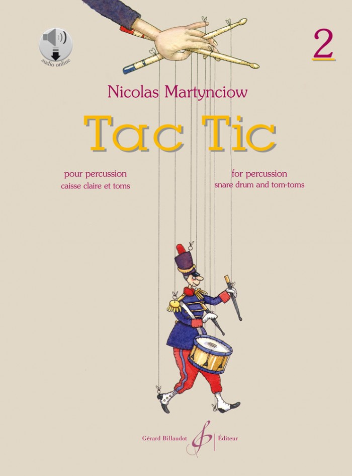 Tac Tic méthode de percussions par Nicolas MARTYNCIOW