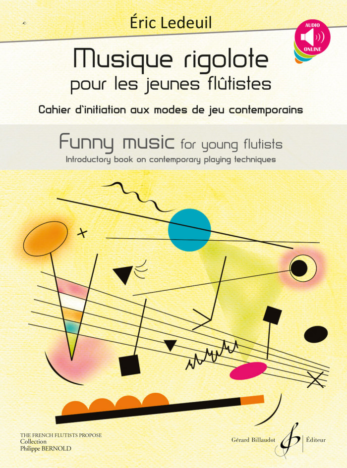 Funny music four young flutists by Eric LEDEUIL