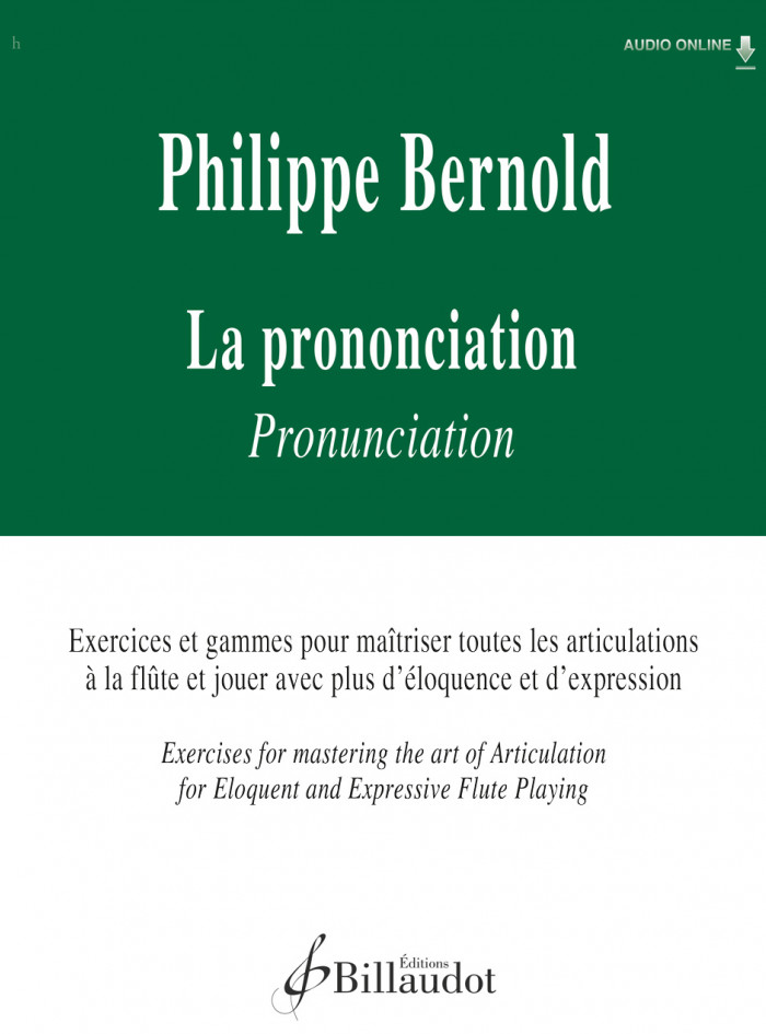 Pronunciation by Philippe BERNOLD, flute