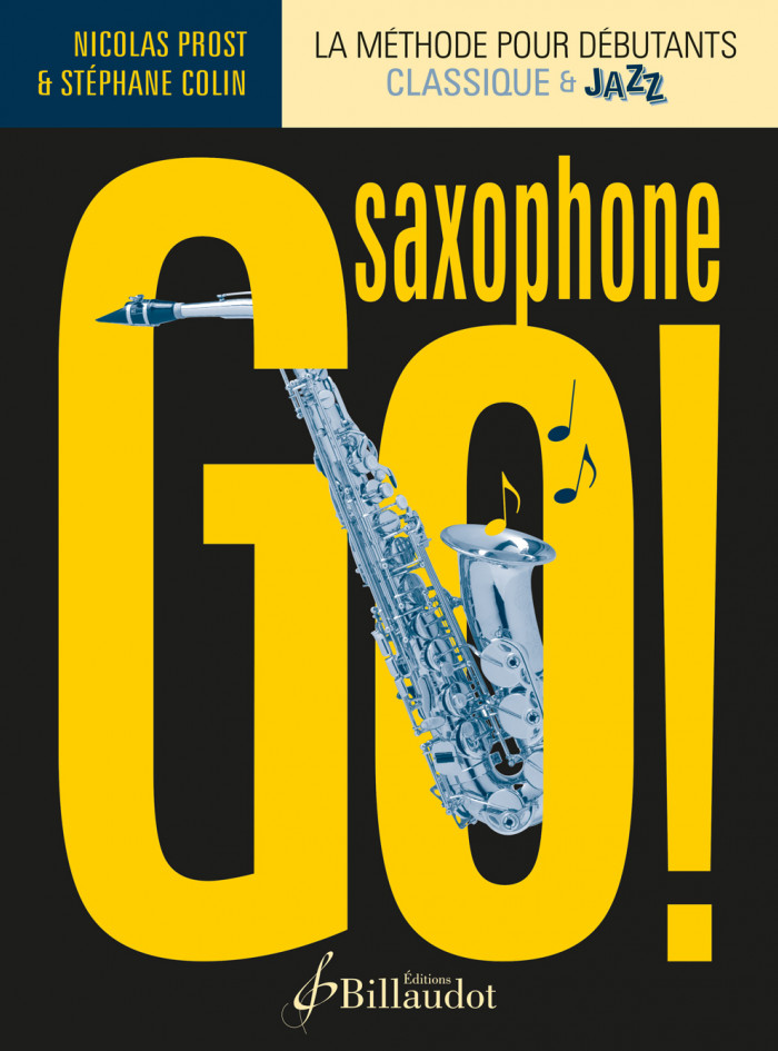 Saxophone Go, la méthode de saxophone classique et jazz